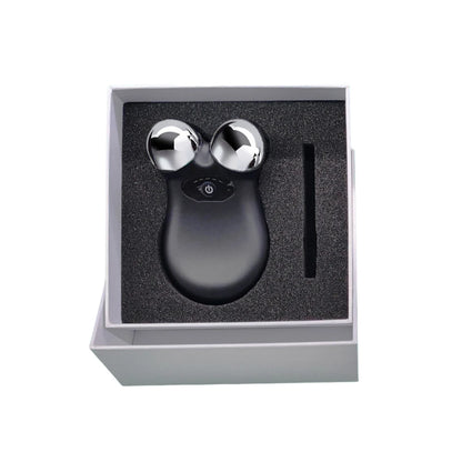 Microcurrent Facial Massager Roller – EMS Face Lift & Anti-Wrinkle Skin Tightening Tool for Firming & Slimming