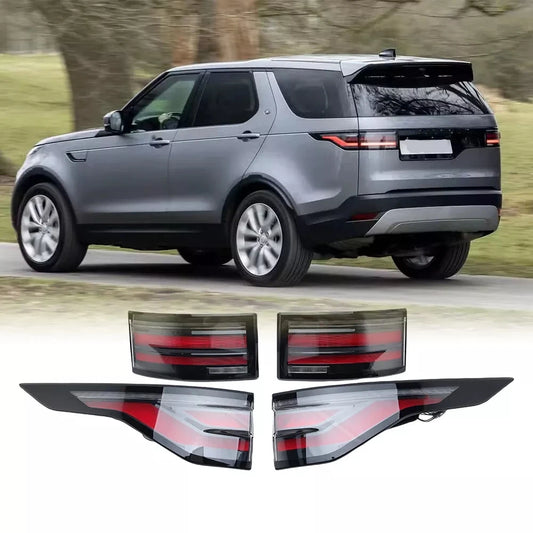 Rear Tail Light Assembly - Pair Outer & Inner Lamps for 2017-2023 Land Rover Discovery 5