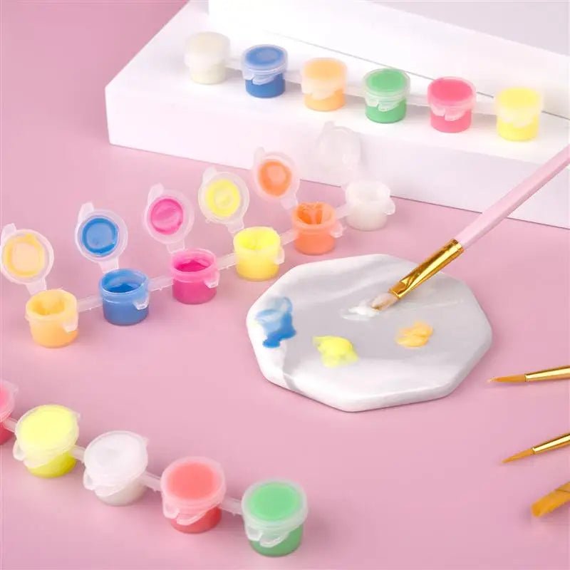 6 Colors Fluorescent Pigment Set - Glow-in-the-Dark Luminous Paint for Epoxy Resin & Acrylic DIY Festival Party Supplies