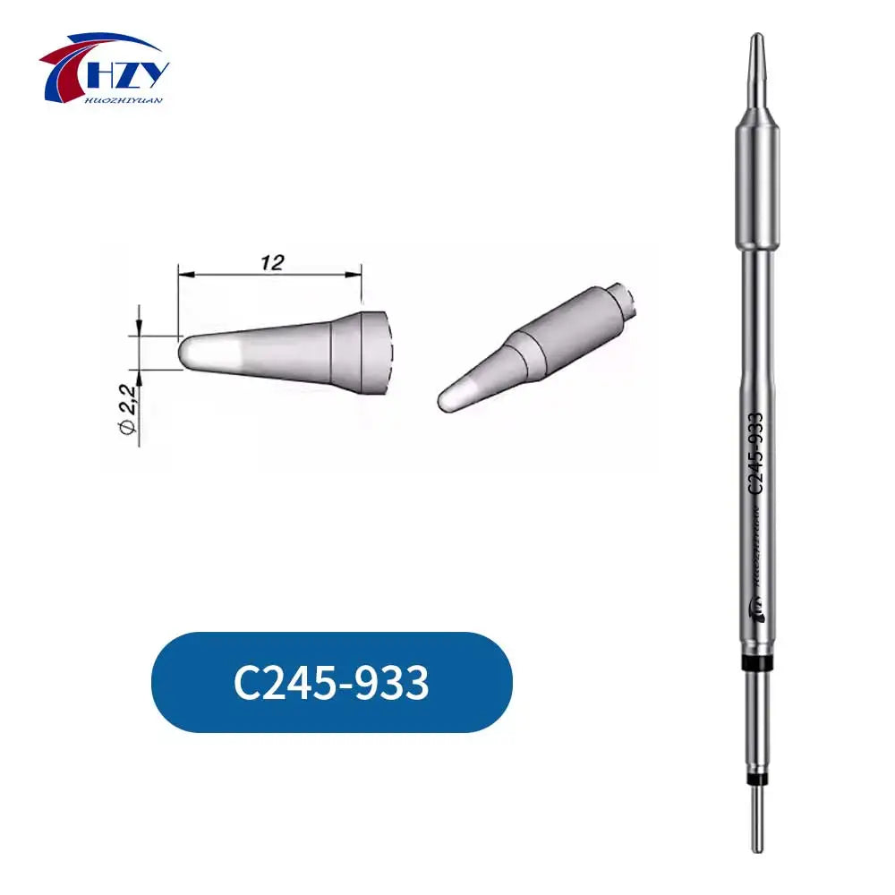 HZY C245 Soldering Iron Tips Set – Universal T245 Compatible Tips for Phone Repair & Soldering Stations