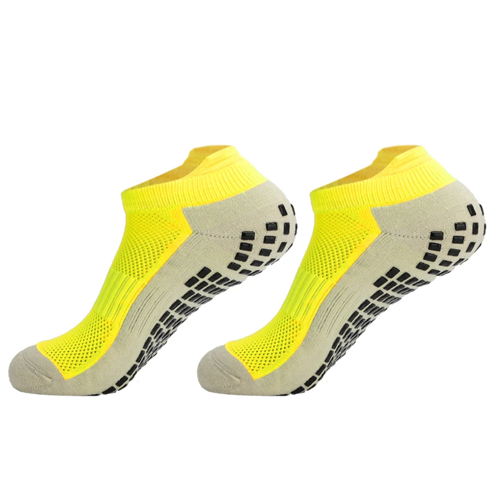 Men & Women Soccer Socks — Silicone Anti-Slip Grip Sports Football Socks