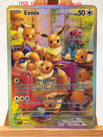 Umbreon, Eevee, Sylveon, Leafeon & Glaceon Anime Toys – Collectible Game Cards & Hobby Figures for Fans & Collectors