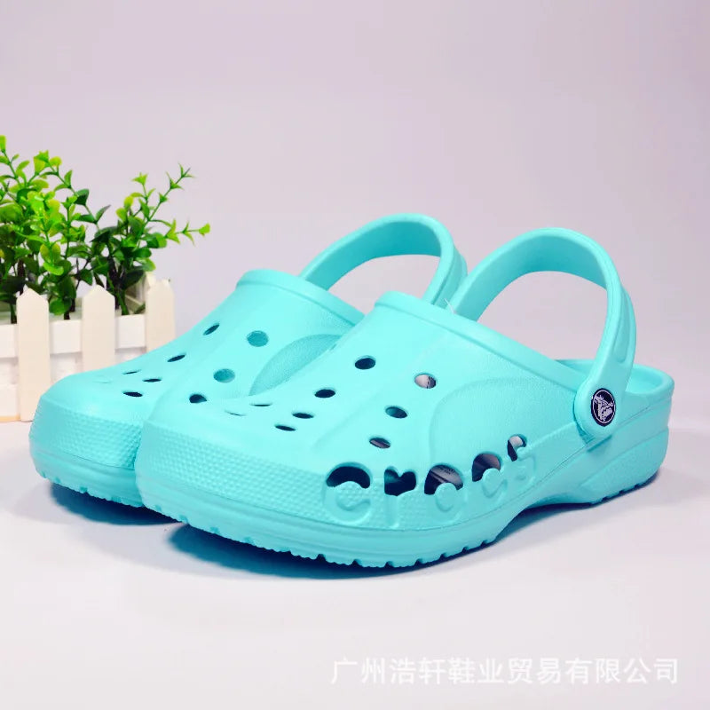 2022 CROOS 10126 Classic Beya Hole Sandals - Men's Couple Outdoor Beach Shoes with EVA Sole