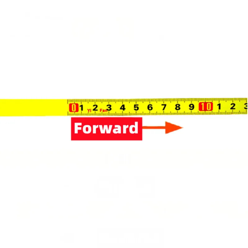 Self-Adhesive Stainless Steel Measuring Tape - Durable Rust-Proof Workbench Ruler with Metric Scale