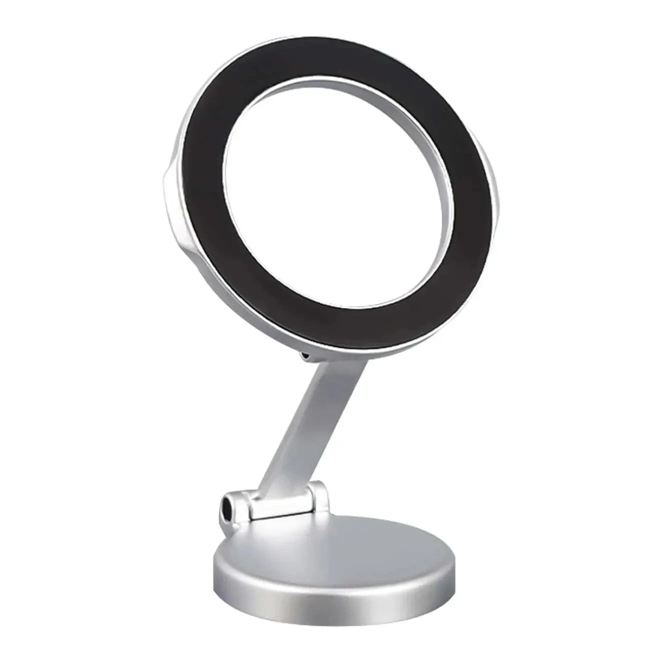 Car Magnetic Folding Phone Holder - 360° Rotation, Suction Cup Mount, Anti-Shake Bracket for Navigation