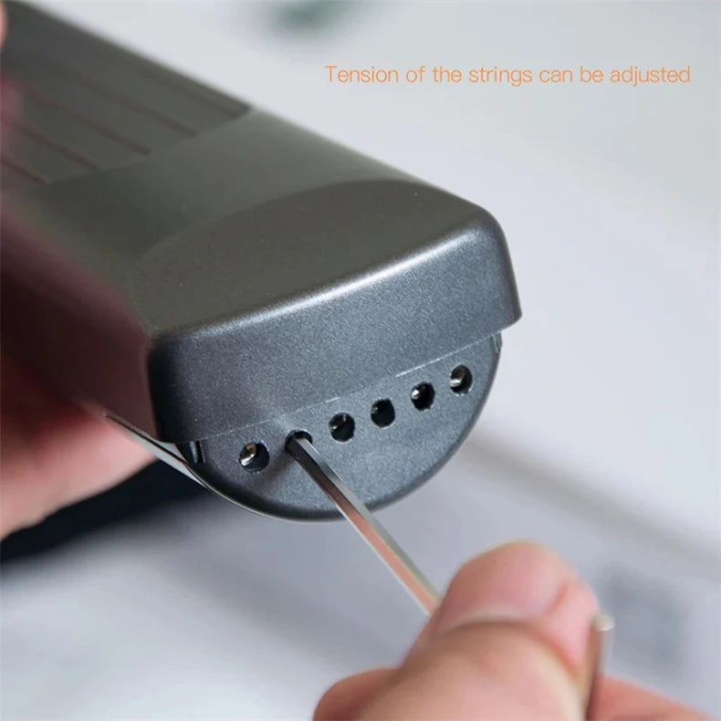 Pocket Guitar Chord Practice Tool - Portable Neck Trainer with Rotatable Chords Chart Screen for Beginners