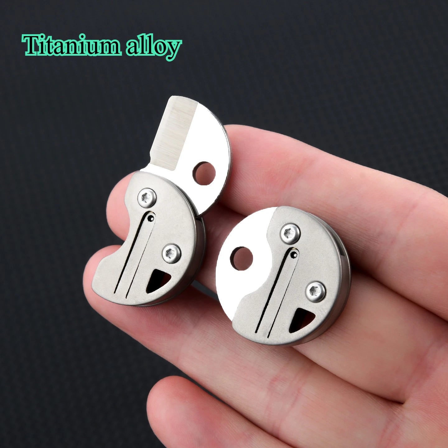 Alloy Coin Pocket Knife - Portable Keychain Cutter Tool for Opening Packages & Boxes (2026)