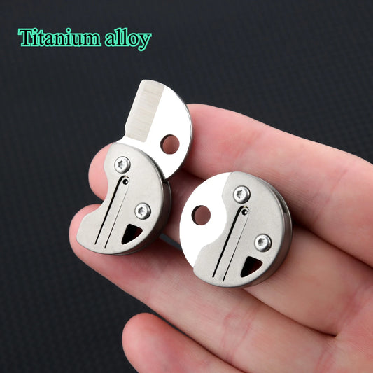 Alloy Coin Pocket Knife - Portable Keychain Cutter Tool for Opening Packages & Boxes (2026)