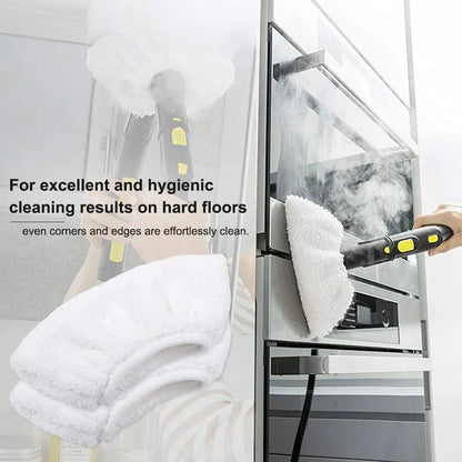 8 Pack Terry Cloth Covers for Hand Tools & Nozzles - Compatible with Karcher Steam Cleaner SC 2, SC 3, SC 4, SC 5