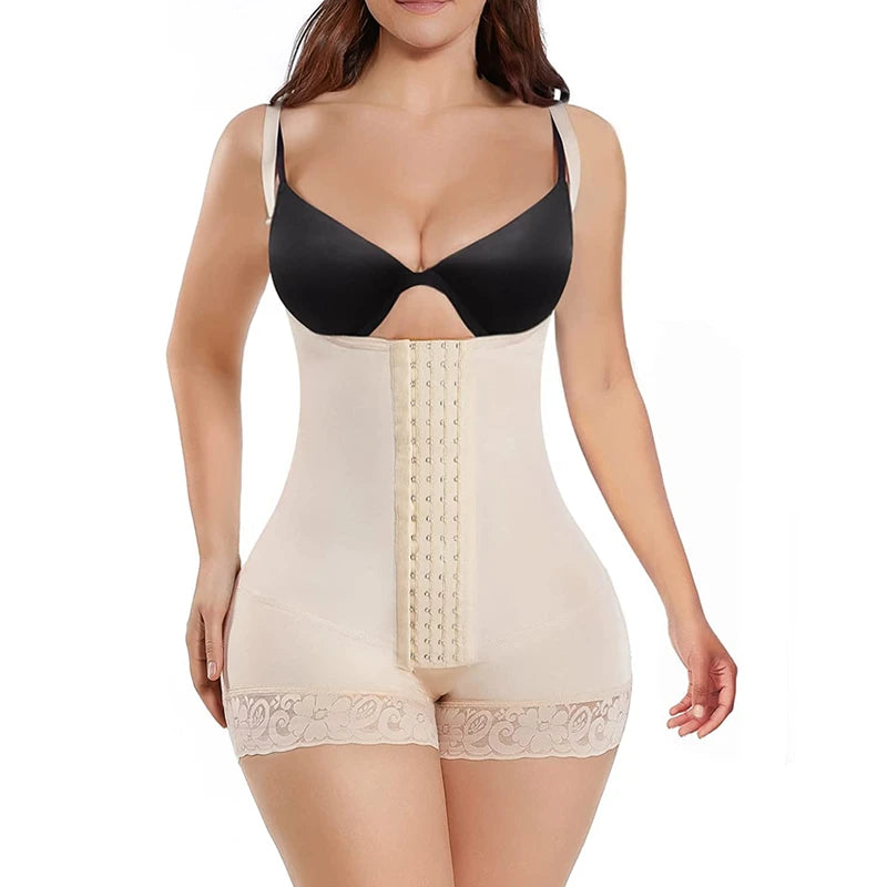 Postpartum Women's Girdle – Slimming Body Shaper with Abdomen & Waist Control Push-Up Panties
