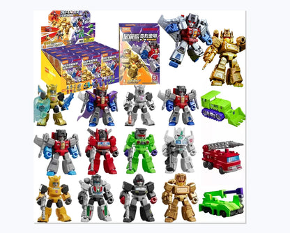 Original Blokees DIY Transformation Building Blocks – Optimus Prime, Megatron & Bumblebee Movable Figures Blind Box Kids Toy Collection