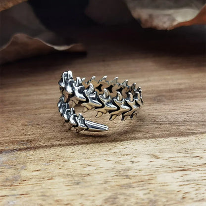 Tokyo Ghoul Kaneki Ken Anime Ring – Adjustable Unisex Punk Cosplay Jewelry Gift