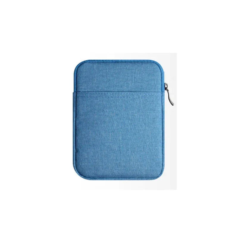 Soft Protective E-Book Sleeve Bag — 6" Case for Kindle Paperwhite 1/2/3/4 & Kobo Clara HD