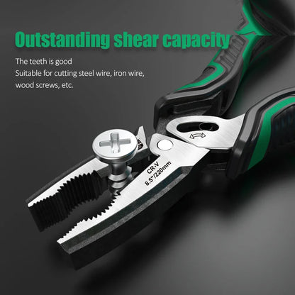 LAOA Eccentric Steel Wire Pliers - Dual-Shaft Labor-Saving Electrician & Household Hand Tool