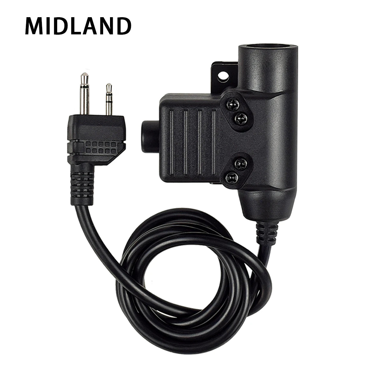 Tactical Bowman Elite II Headset – U94 PTT Communication Headphone for Kenwood & Baofeng UV-5R Radio Accessory