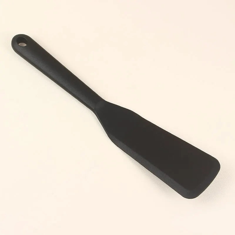 7-Color Silicone Frying Shovel – Non-Stick Pancake, Egg & Steak Spatula for Kitchen & Baking