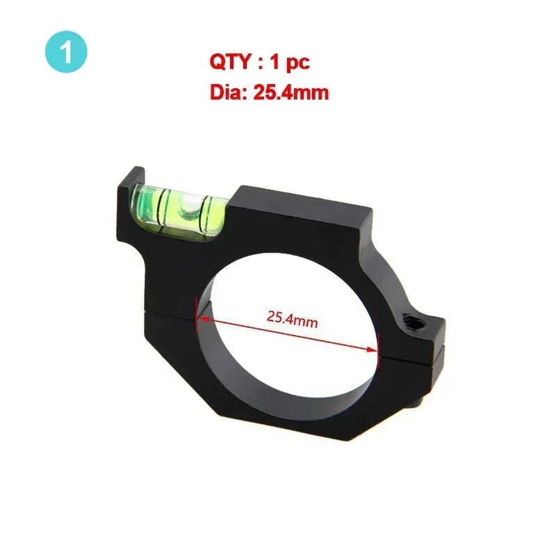 Discovery Rifle Scope Bubble Level – Spirit Level for 25.4mm, 30mm, 34mm Airgun & Airsoft Tube Mounts