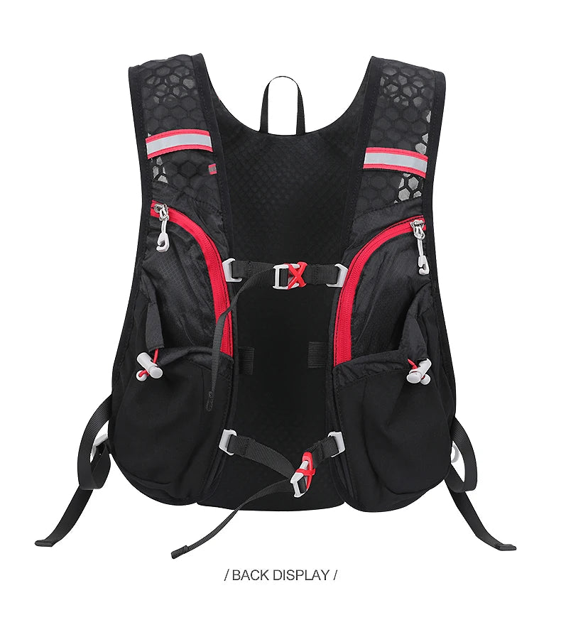 INOXTO 5L Trail Running Backpack - Ultra-Light Hydration Vest for Marathon & Cycling with 1.5L/2L Water Bag