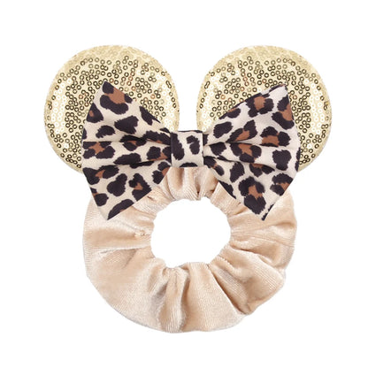 Velvet Mouse Scrunchies - Cute Elastic Ponytail Holders & Hair Accessories for Girls