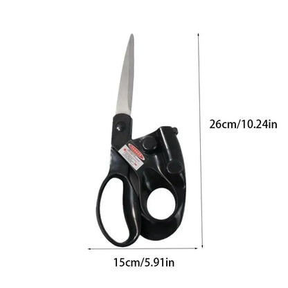 Laser Guided Sewing Scissors - Stainless Steel Precision Cutting Shears for Crafts & Sewing