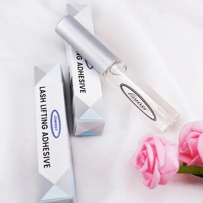Korean Curling Eyelash Glue – Transparent Liquid Adhesive for Thick Lashes, Fixed Perm & Pestanas by Lomansa Liflash