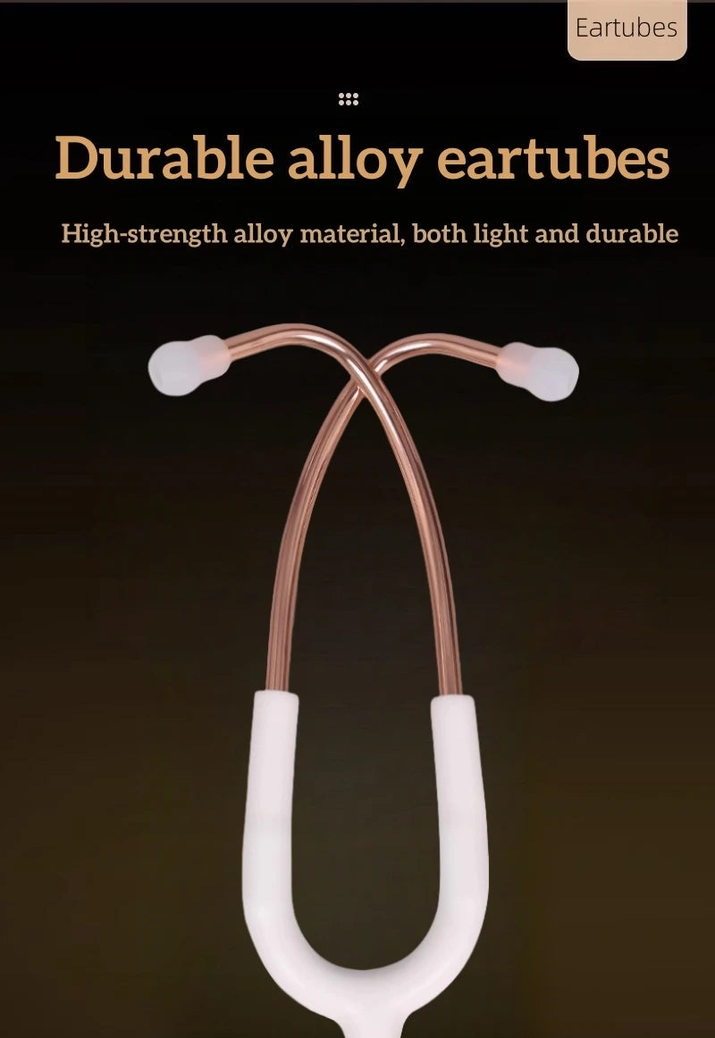 Professional Double-Sided Stethoscope — Medical Cardiology Stethoscope for Doctors and Nurses, Portable Medical Equipment