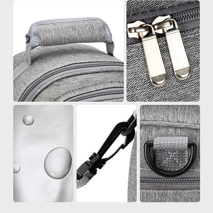 Folding Large-Capacity Breast Milk Storage Backpack – Portable Crib Bed, Mommy Outing Bag with Insulation for Baby