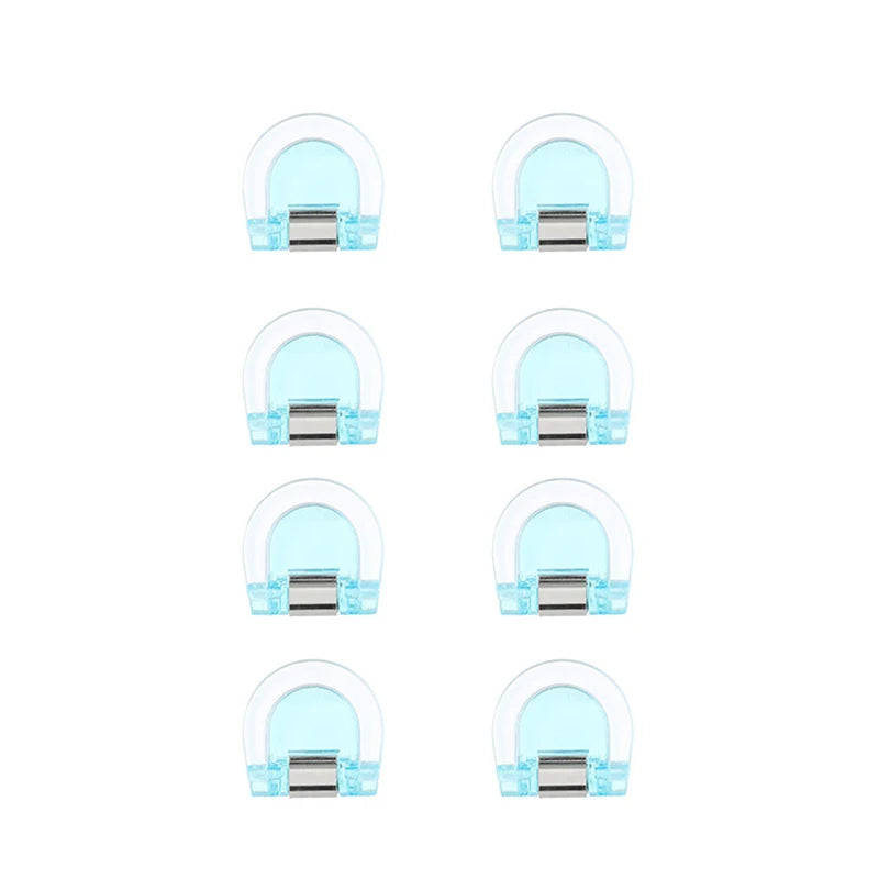 8PCS Invisible Pant Hem Clips - Non-Slip Leg Shortening Clips for Clothing Adjustment & Quick Fixing