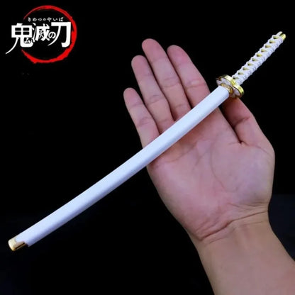 25cm Demon Slayer Katana – Kimetsu No Yaiba Real-Size Samurai Sword Anime Cosplay Prop & Home Decor