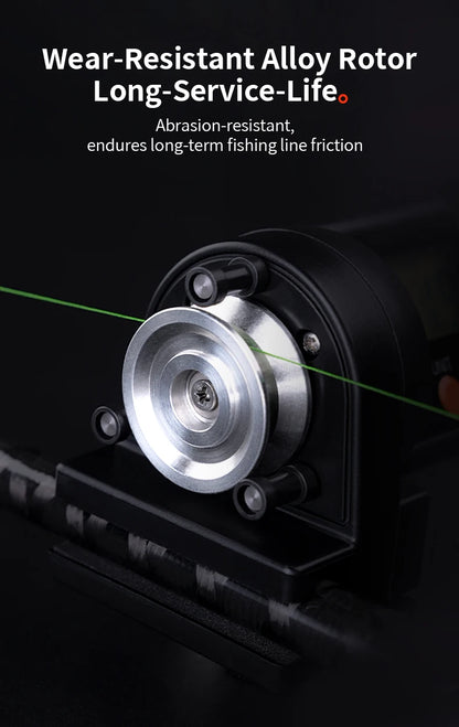 CHILENT 999.9M Digital Fishing Line Counter – ABS Night Display, Fishing Accessories (Battery Not Included)