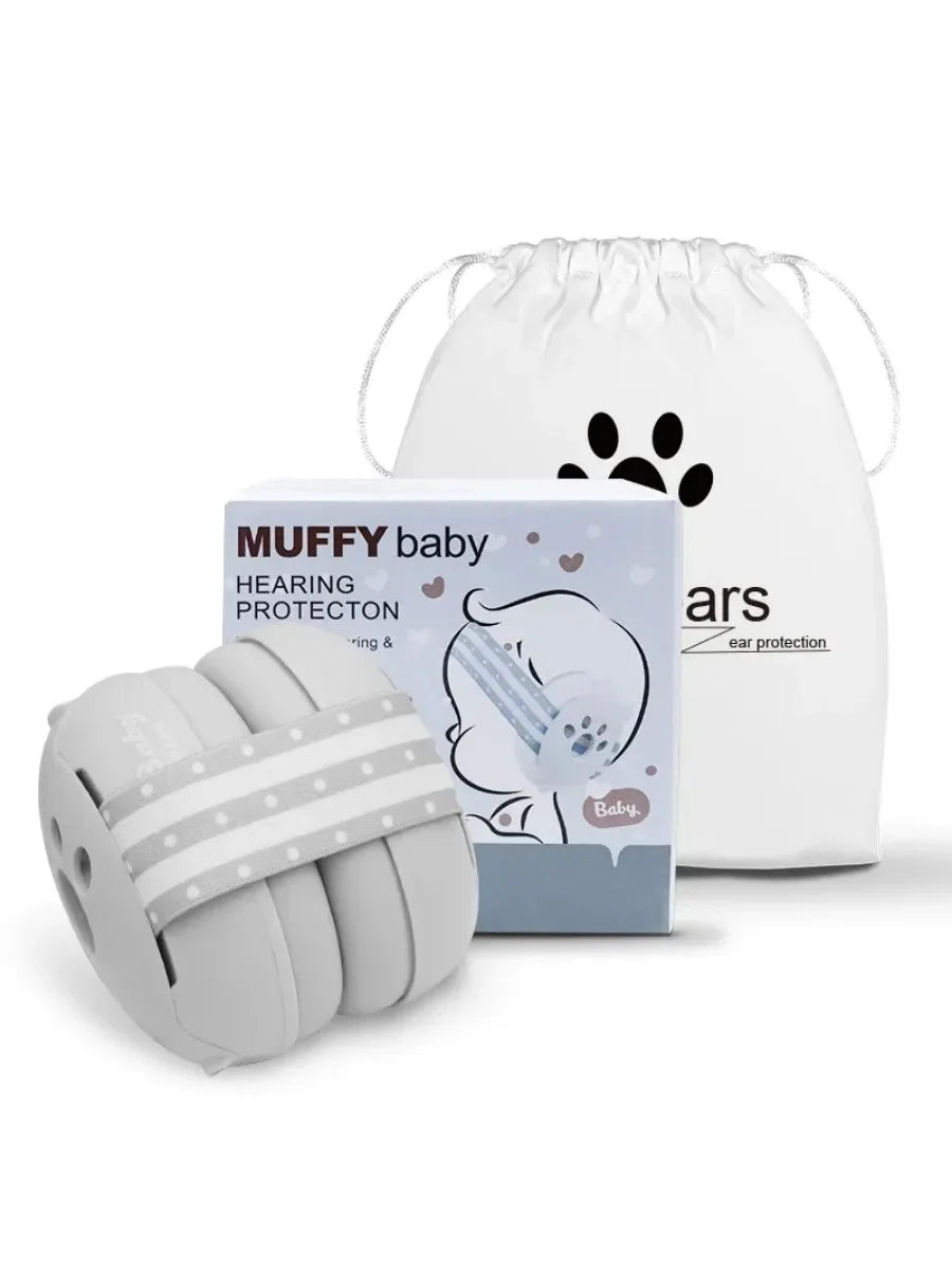 2-in-1 Baby Noise-Reduction Earmuffs – Adjustable Kids Ear Protection Headset for Sleep, Travel & Airplane Anti-Noise Comfort