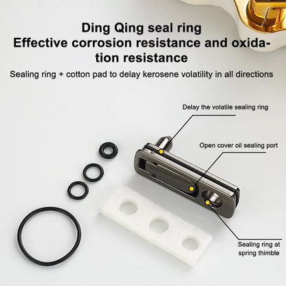 Zippo Lighter Cotton Fuel Pad - Replacement Base Sealing Gasket for Fuel Retention and Leak Prevention