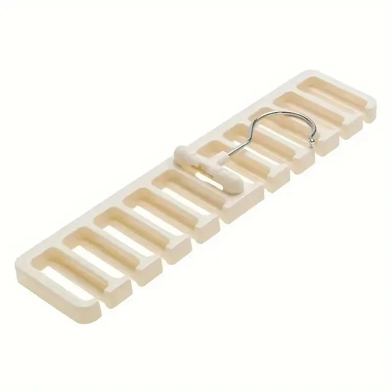 Rotating Tie & Belt Hanger — Multifunctional Scarf Organizer for Home Closet Storage