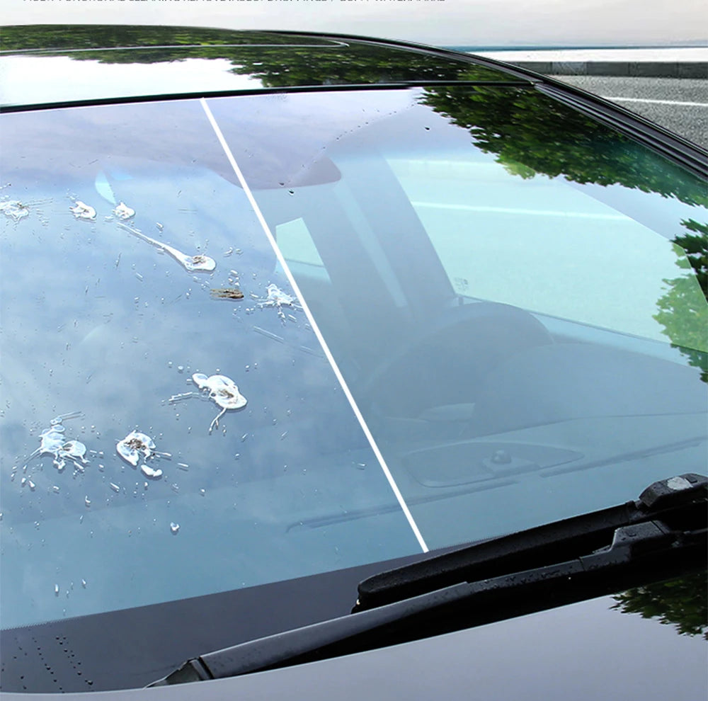 Car Glass Oil Film Remover Paste — Clear Vision Windshield Coating Cleaner