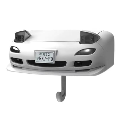 Car Headlight Initial Key Holder - Wall-Mounted Keychain Organizer and Entryway Key Hooks