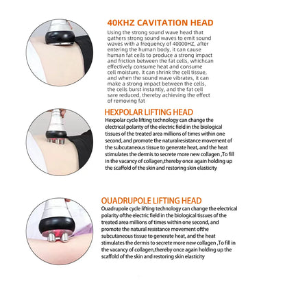 Missheart 6-in-1 KIM-8 40K Cavitation Machine – Professional Beauty Equipment with Fast Shipping