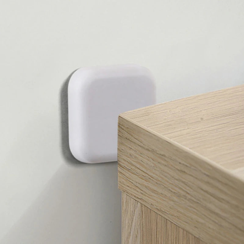 Silicone Door Stopper Handle - Self-Adhesive, Mute, Anti-Shock Protection - Home Improvement Wall Protector for Porte