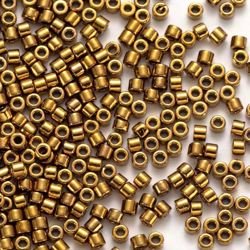 MKY 2.0MM Metallic Glass Beads - Loose Beads for DIY Handmade Crochet & Jewelry Crafts
