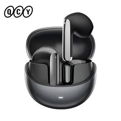 QCY HT10 AilyBuds Pro+ ANC Earbuds - Bluetooth 5.3 Wireless Hi-Res LDAC Earphones with AI Call & Multipoint Connection