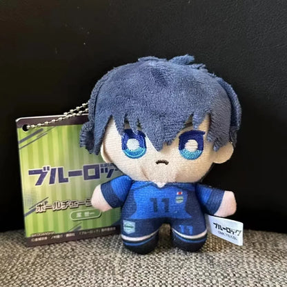Mini Blue Lock Plush Keychain – Nagi Anime Backpack Charm & Cute Stuffed Doll Gift