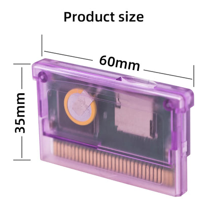 REMANK V1.5 Flash GBA Cart — 100+ Retro Games Cartridge with RTC 1M Flash, Compatible with GBA, GBC, GB, NES & DS