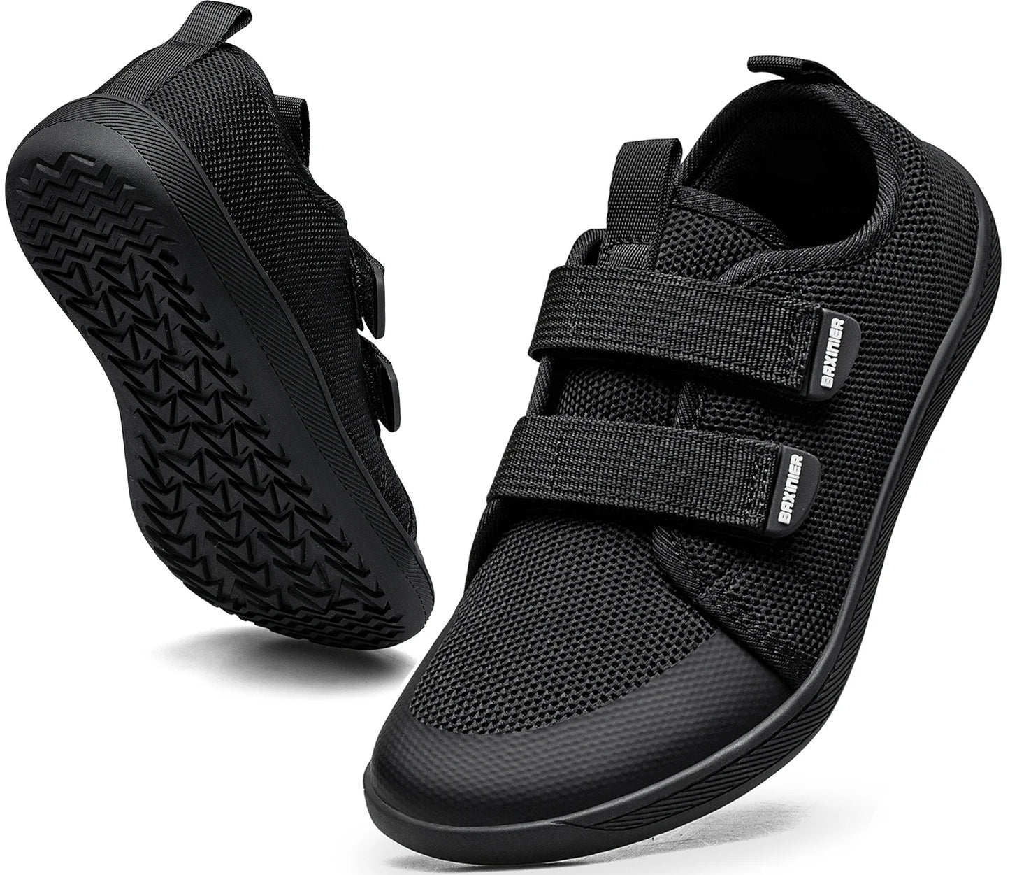 Kids Barefoot Sneakers – Breathable Wide Toe Knitted Mesh Shoes for Boys & Girls, Non-Slip Fashion Walking Cross Trainers