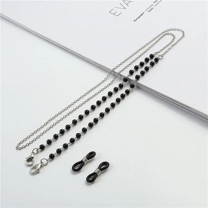 Pearl Beaded Eyeglasses Chain for Women – Trendy Sunglasses Holder Necklace, Mask Lanyard & Fashion Accessory Gift