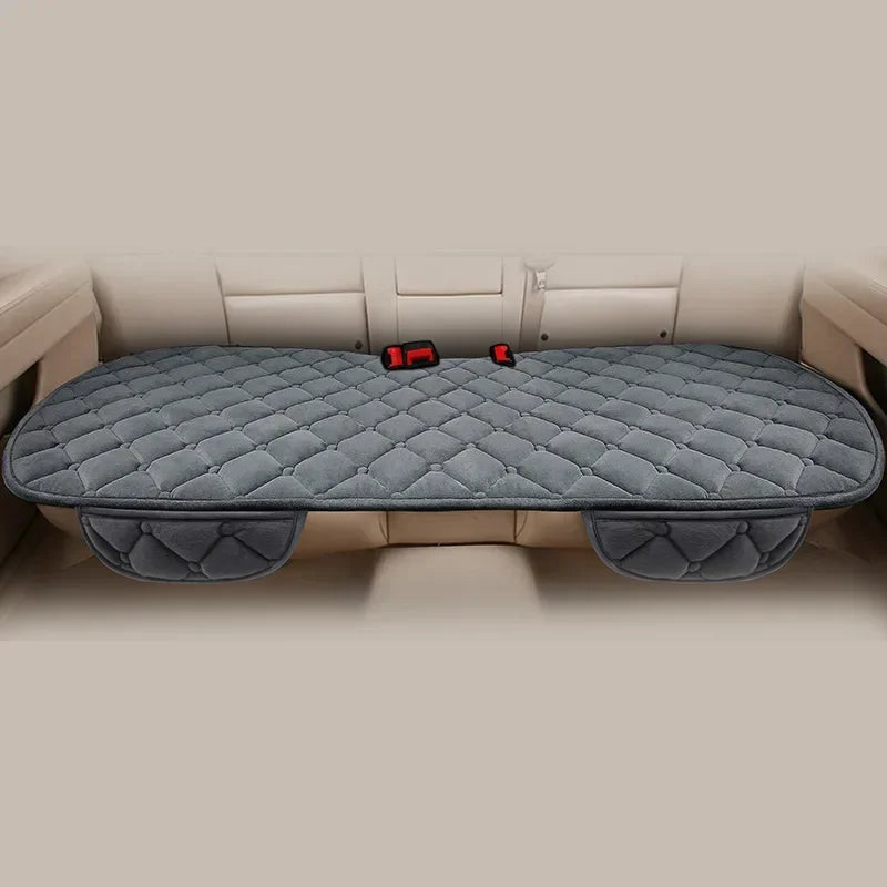 Warm Plush Car Seat Cover - Soft Winter Seat Cushion Protector for Sedan SUV