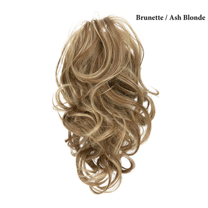 SARLA Premium Synthetic Claw Clip-In Ponytail Extensions – Blonde Hairpiece, Fake Pigtail Hair Bun for Women P026