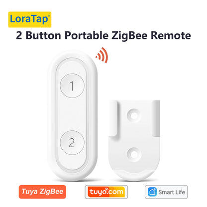 LoraTap ZigBee 3.0 Wireless Smart Scene Controller – 13-Key Push Button Remote EU/US Compatible Tuya Smart Life Automation Switch