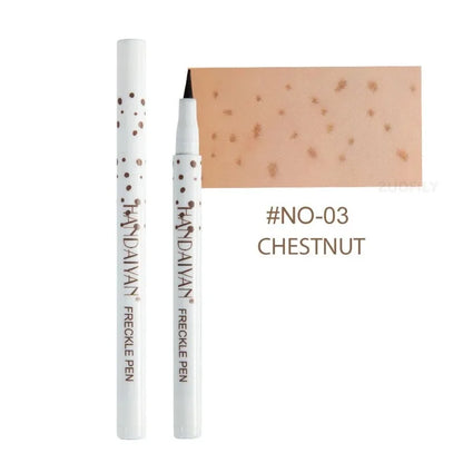 Face Fake Freckles Pen – Natural Waterproof Lifelike Dot Spot Makeup Tool for Long-Lasting Look
