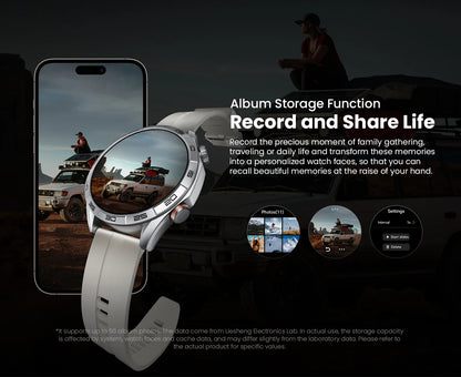 HAYLOU Solar 5 Smartwatch — 1.58" AMOLED, Voice Calling, 24H Health & Sports Tracker for Men