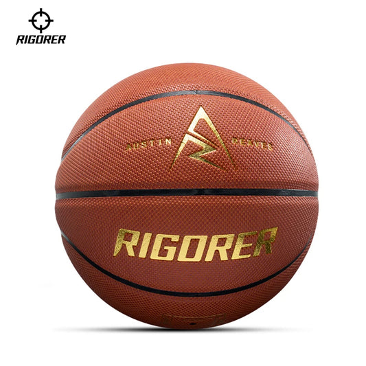 Rigorer Size 7 Basketball - Austin Reaves Signature PU Moisture-Absorbent Training Ball