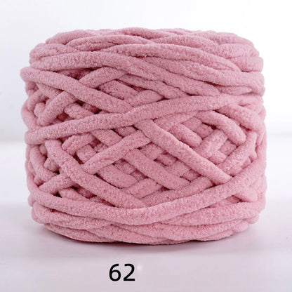 3PCS 300g Soft Chenille Knitting Yarn – Thick Ice Strip Cotton Wool Yarn for DIY Handmade Blankets, Scarves & Craft Projects